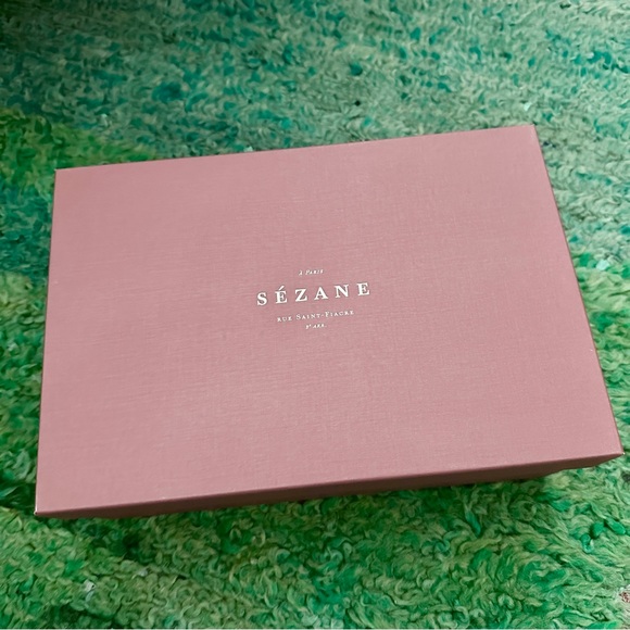 NEW Sezane Isabelle blush pink suede clogs EU 35 / US 6 - Picture 8 of 8